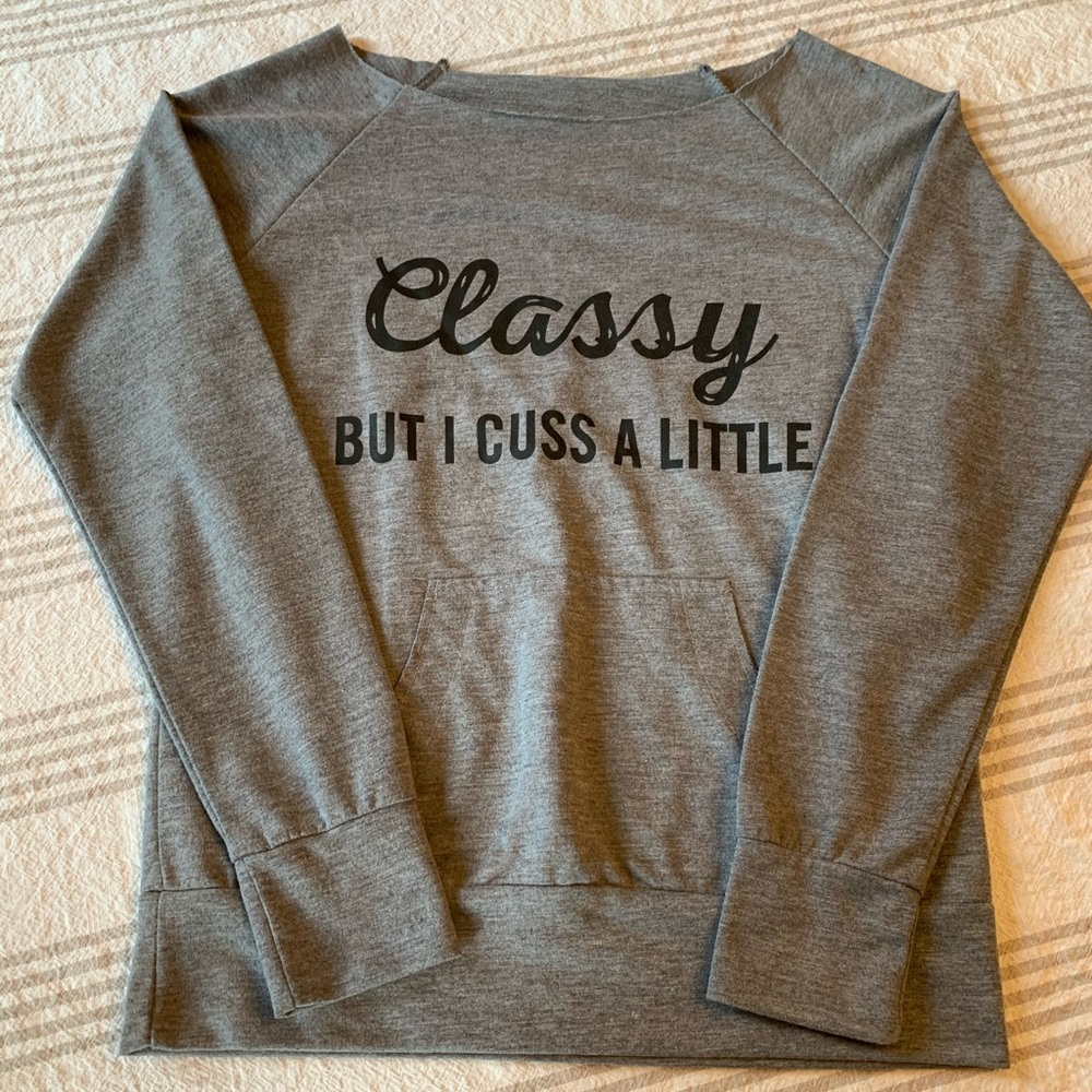 Cute (and true!) long sleeve lounge shirt